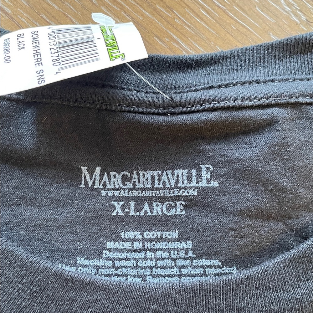 Margaritaville Black Short-Sleeve T-Shirt - Picture 3 of 5